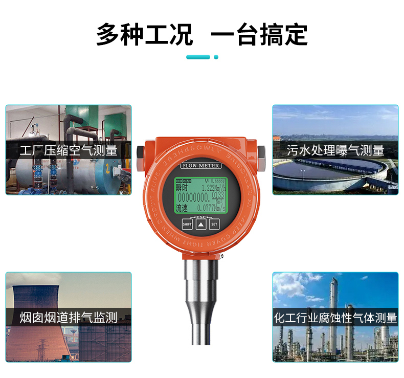 热式气体质量流量计